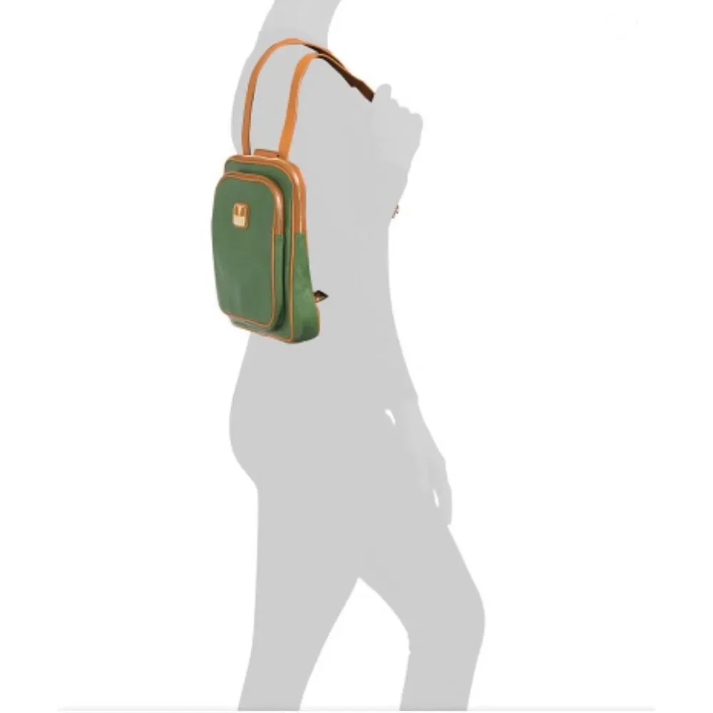 NWT RARE Valentina Sling Backpack Real Finest Italian Leather Convertible Bag